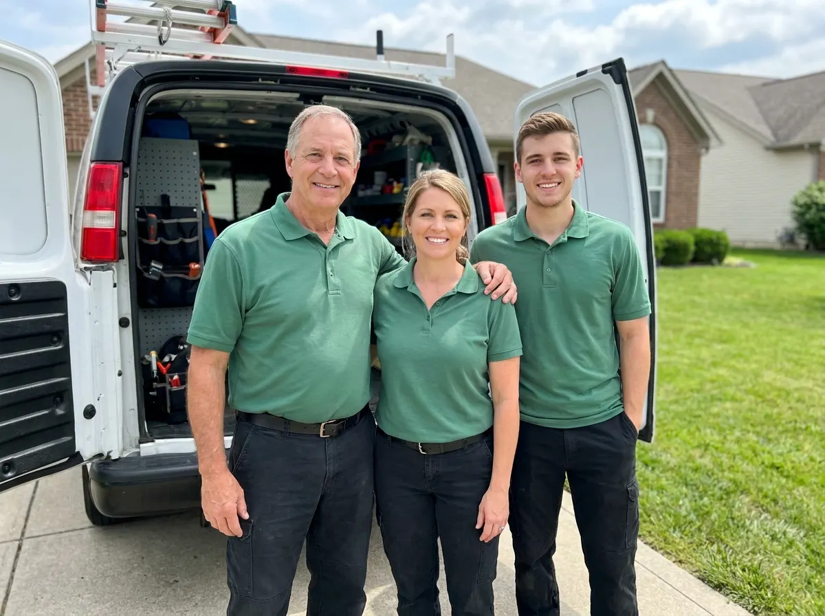 Clean Space Bug Removal pest control service team in Alexandria, KY